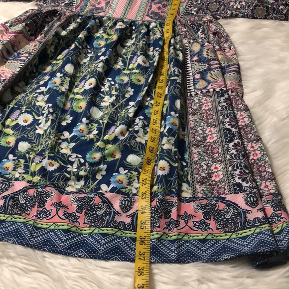 Misslook peasant floral midi dress small - Picture 6 of 9